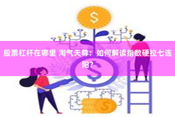 股票杠杆在哪里 淘气天尊：如何解读指数硬拉七连阳？