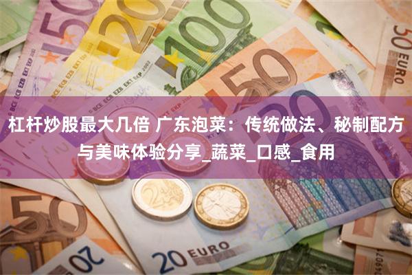 杠杆炒股最大几倍 广东泡菜：传统做法、秘制配方与美味体验分享_蔬菜_口感_食用