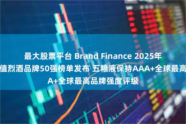 最大股票平台 Brand Finance 2025年度全球最具价值烈酒品牌50强榜单发布 五粮液保持AAA+全球最高品牌强度评级